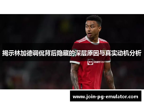 揭示林加德调侃背后隐藏的深层原因与真实动机分析